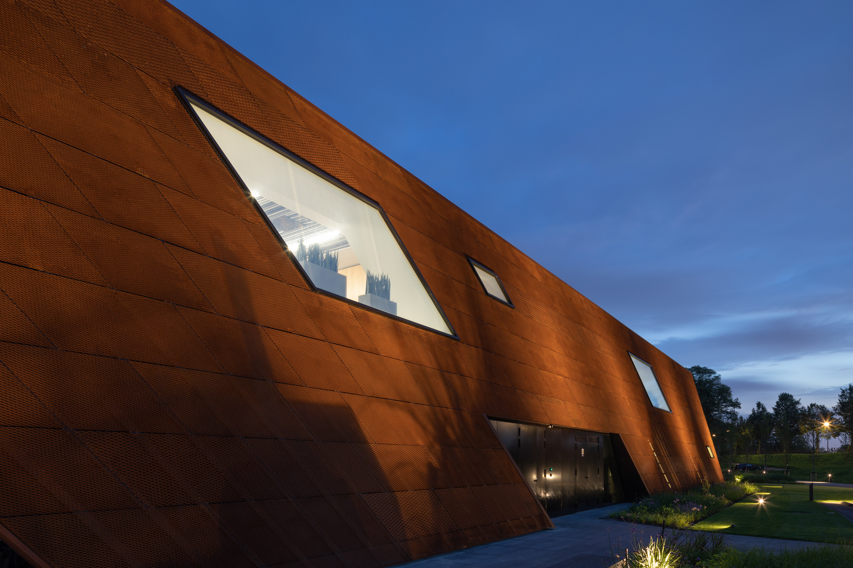 Trainingscomplex ‘1908’ Feyenoord Rotterdam door MoederscheimMoonen Architects, beeld Bart van Hoek