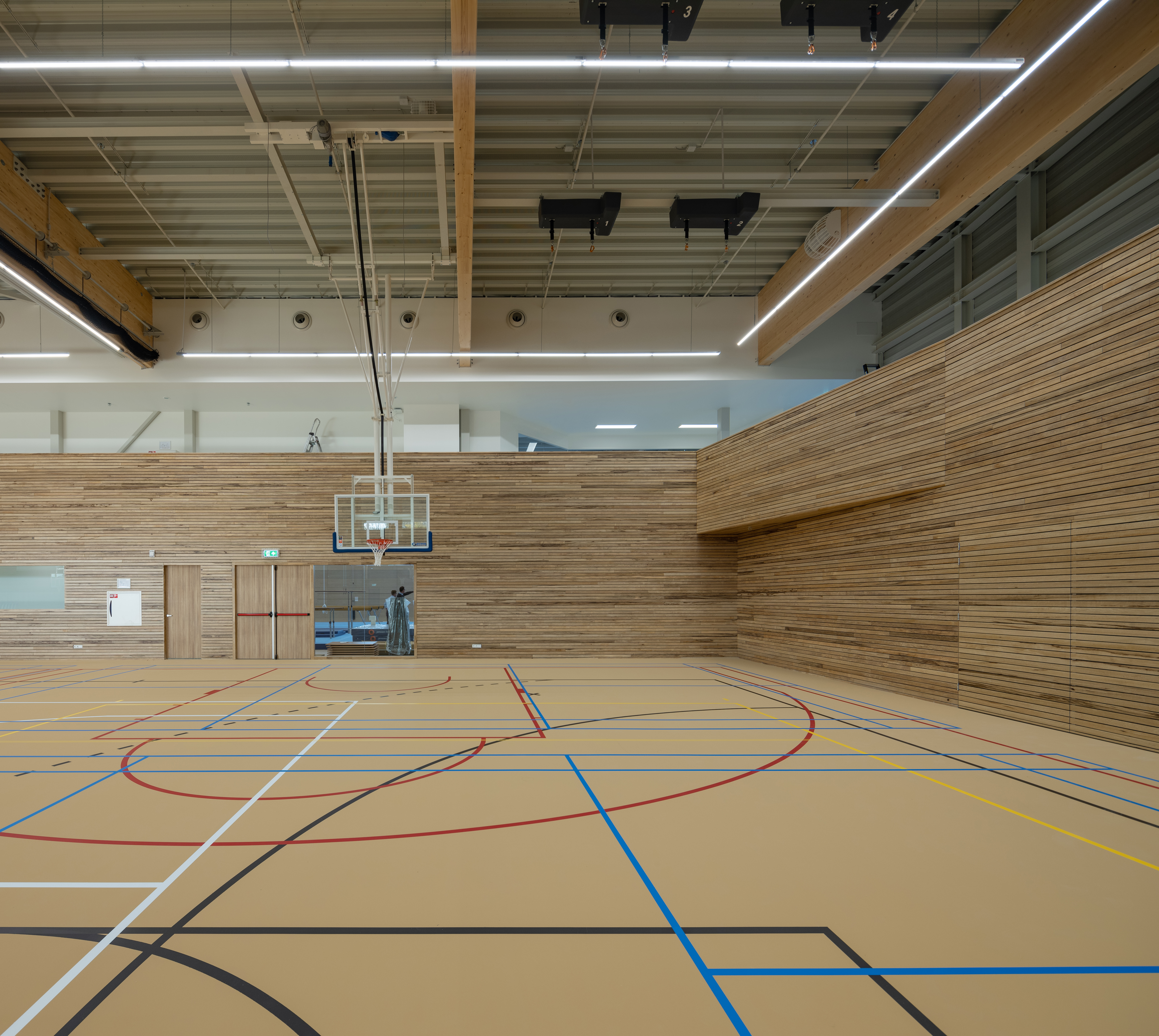 Sportcentrum Europapark, Groningen - VenhoevenCS. Beeld Ossip van Duivenbode