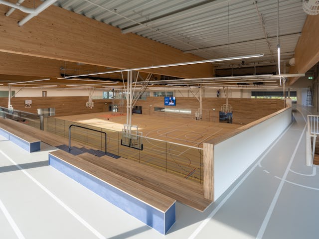 Sportcentrum Europapark, Groningen - VenhoevenCS. Beeld Ossip van Duivenbode