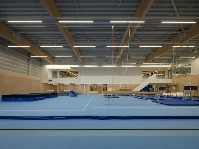 Sportcentrum Europapark, Groningen - VenhoevenCS. Beeld Ossip van Duivenbode