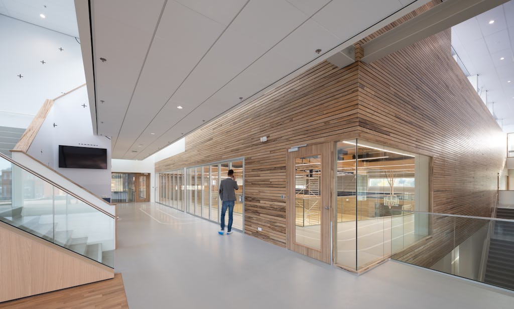 Sportcentrum Europapark, Groningen - VenhoevenCS. Beeld Ossip van Duivenbode