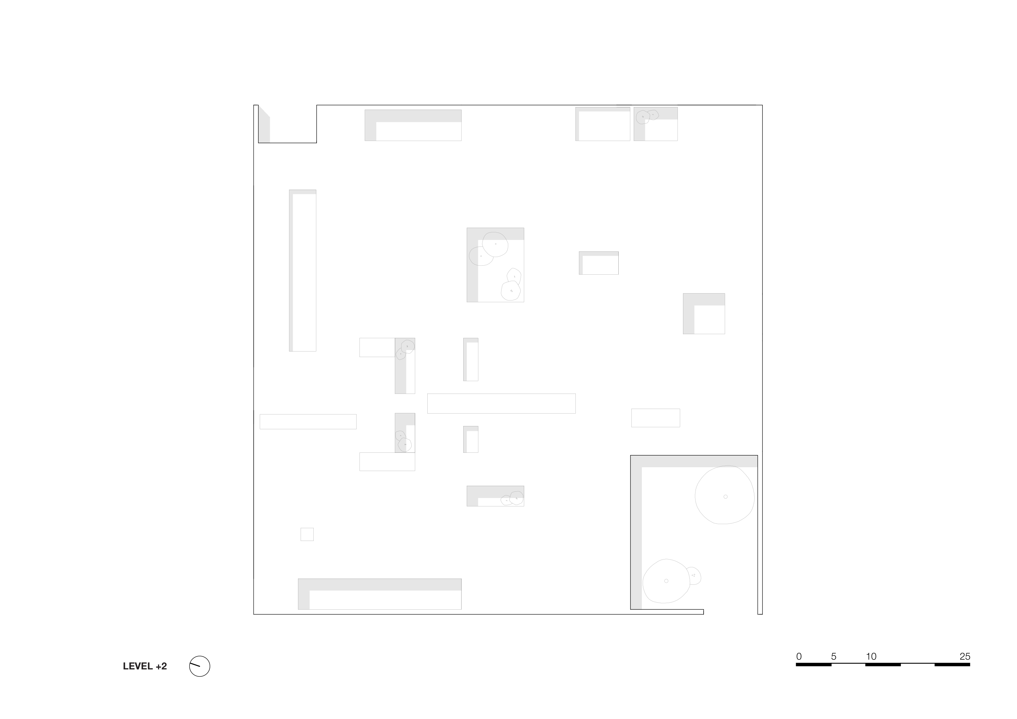 level 2 1_500. Crematorium Siesegem -KAAN Architecten. beeld Simone Bossi