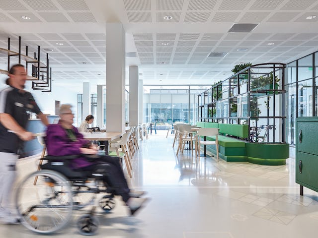 Zorghotel Domstate, Utrecht - DiederenDirrix en Van Eijk & Van der Lubbe. beeld Jeroen van der Wielen