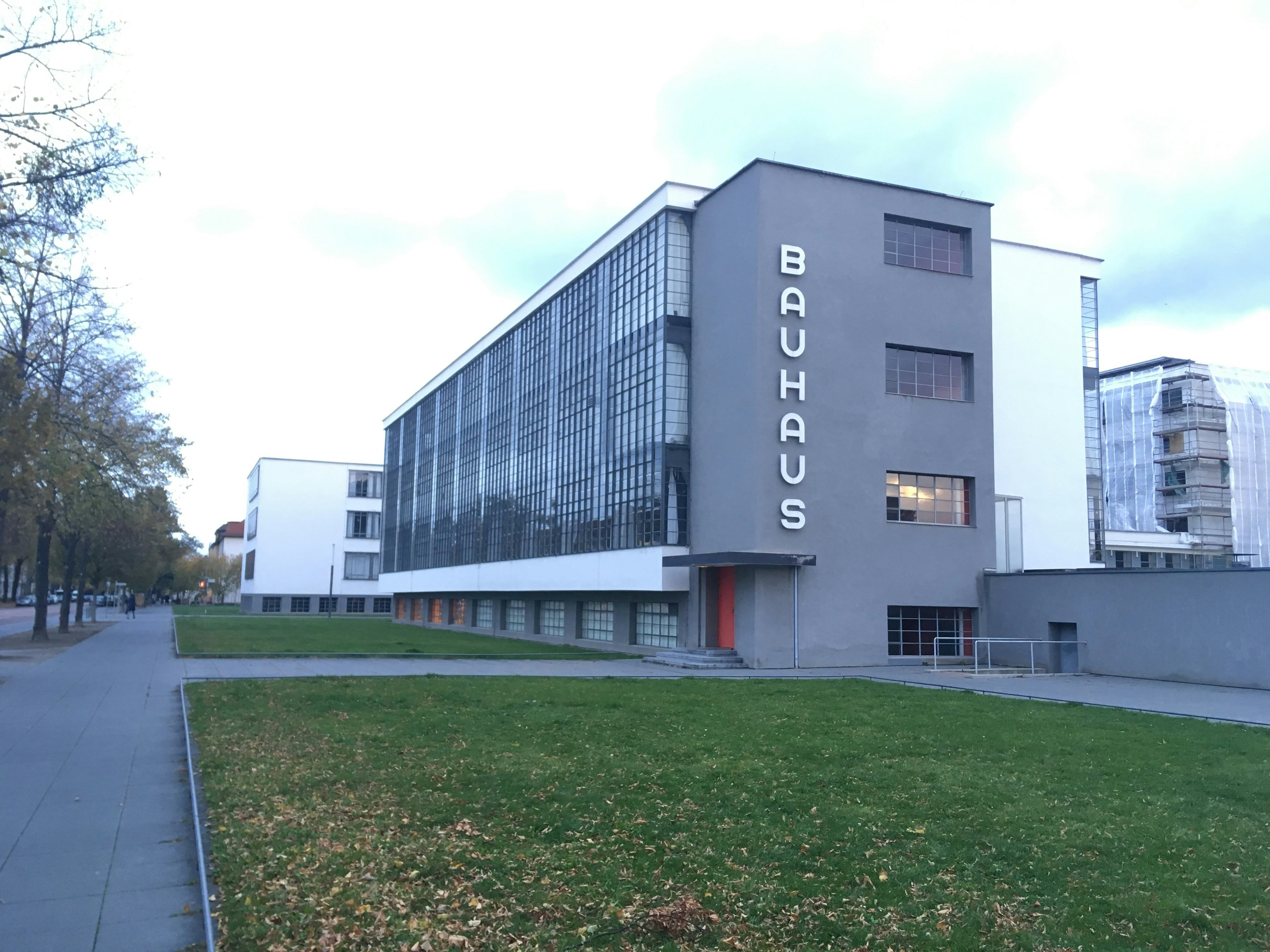 Bauhaus in Dessau, beeld Marieke Giele