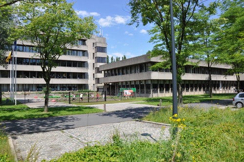Het huidige dienstencentrum van Gentbrugge