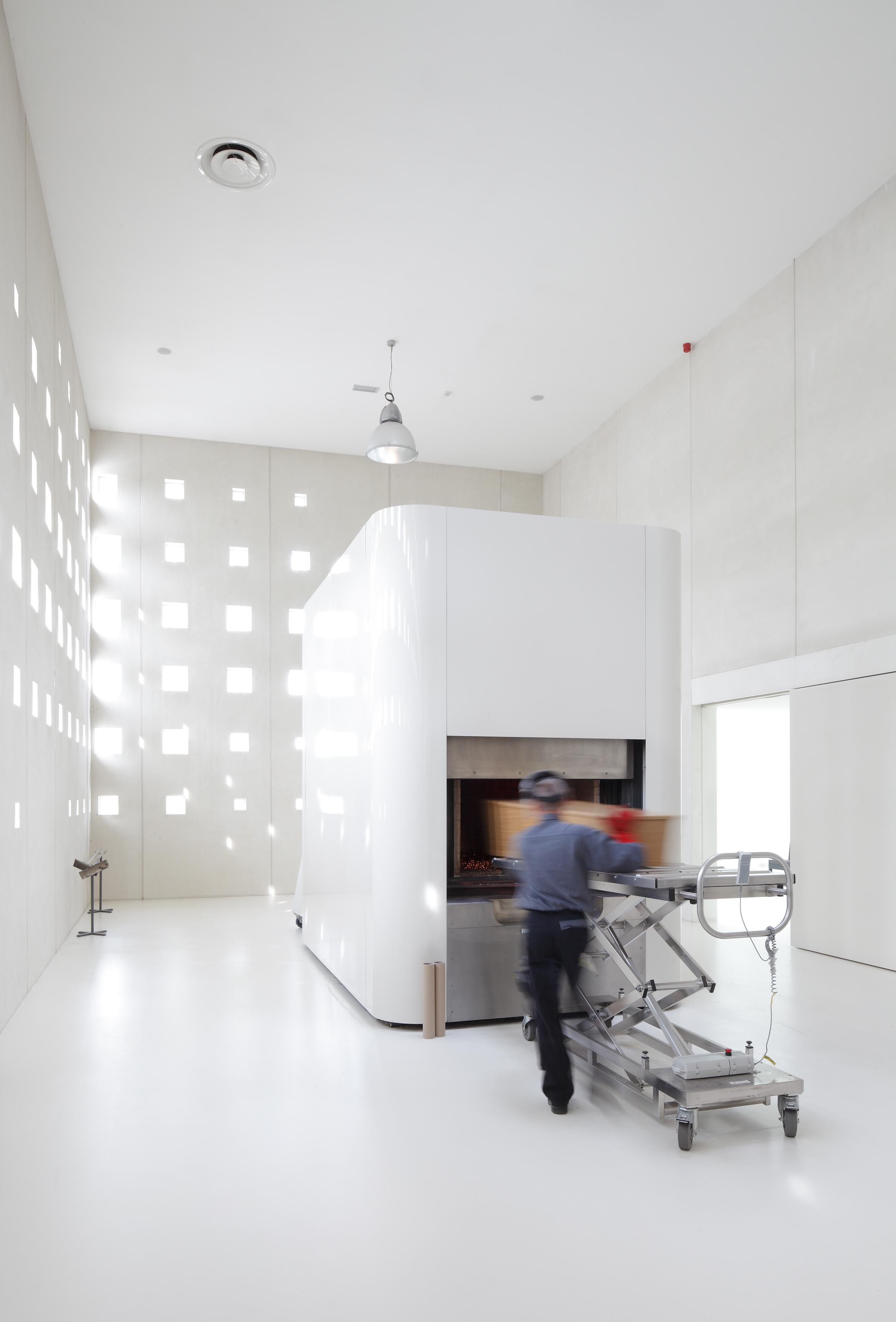 Crematorium Heimolen in Sint-Niklaas door KAAN Architecten, beeld Stijn Bollaert