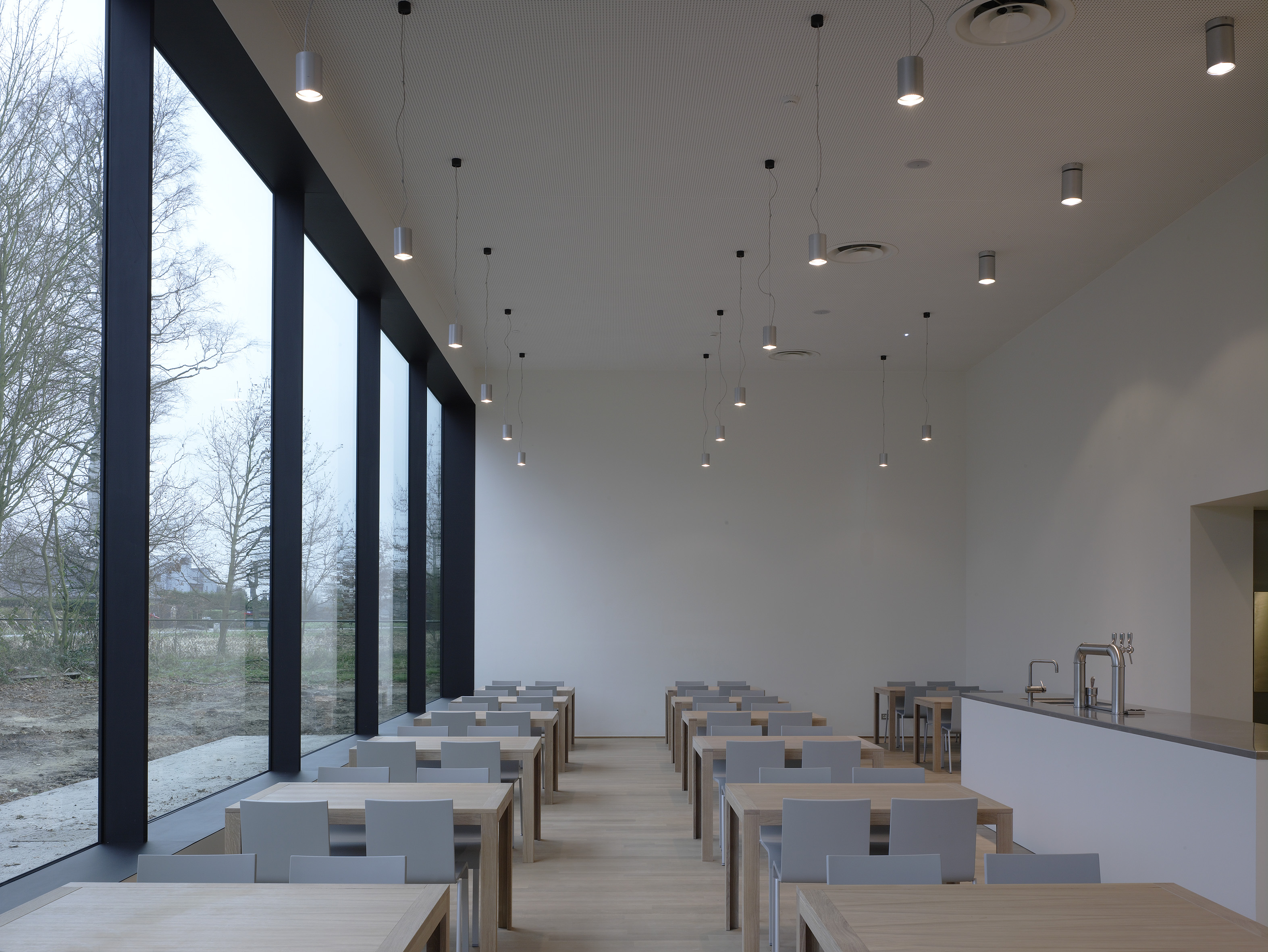Crematorium Heimolen in Sint-Niklaas door KAAN Architecten, beeld Christian Richters