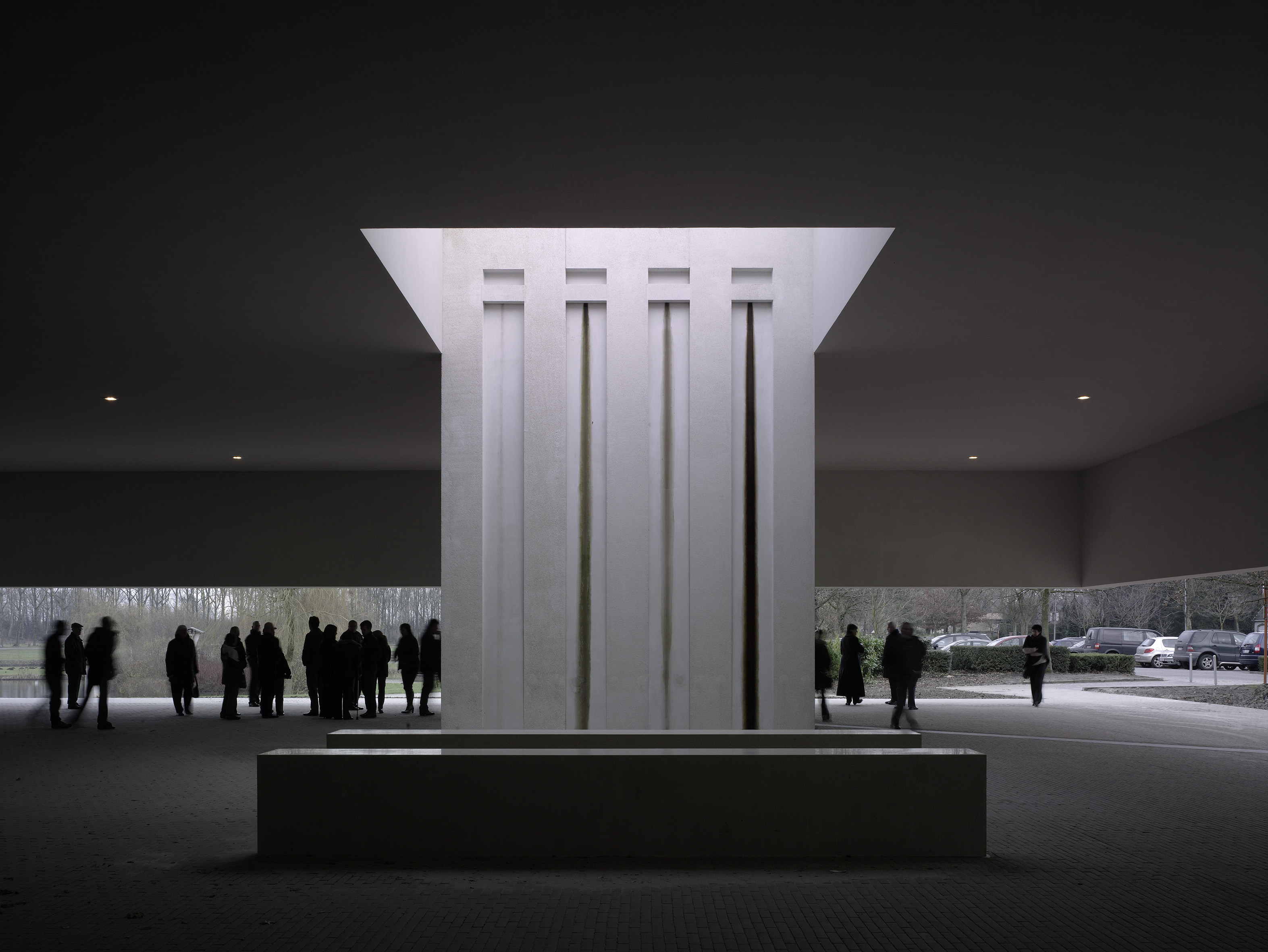 Crematorium Heimolen in Sint-Niklaas door KAAN Architecten, beeld Christian Richters