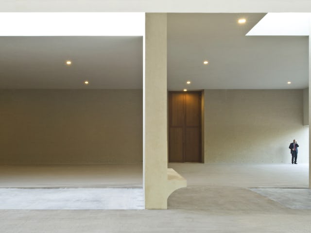 Crematorium Heimolen in Sint-Niklaas door KAAN Architecten, beeld Sebastian van Damme