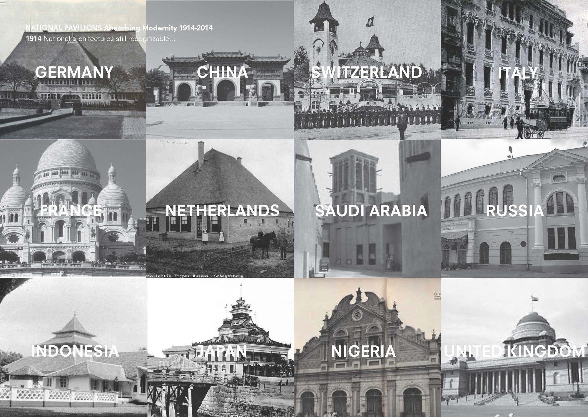 Absorbing Modernity 1914, beeld OMA (voor de Architectuur Biënnale Venetië)