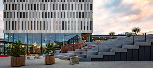 Postillion Hotel Amsterdam door concrete, beeld Isabel Nabuurs voor concrete