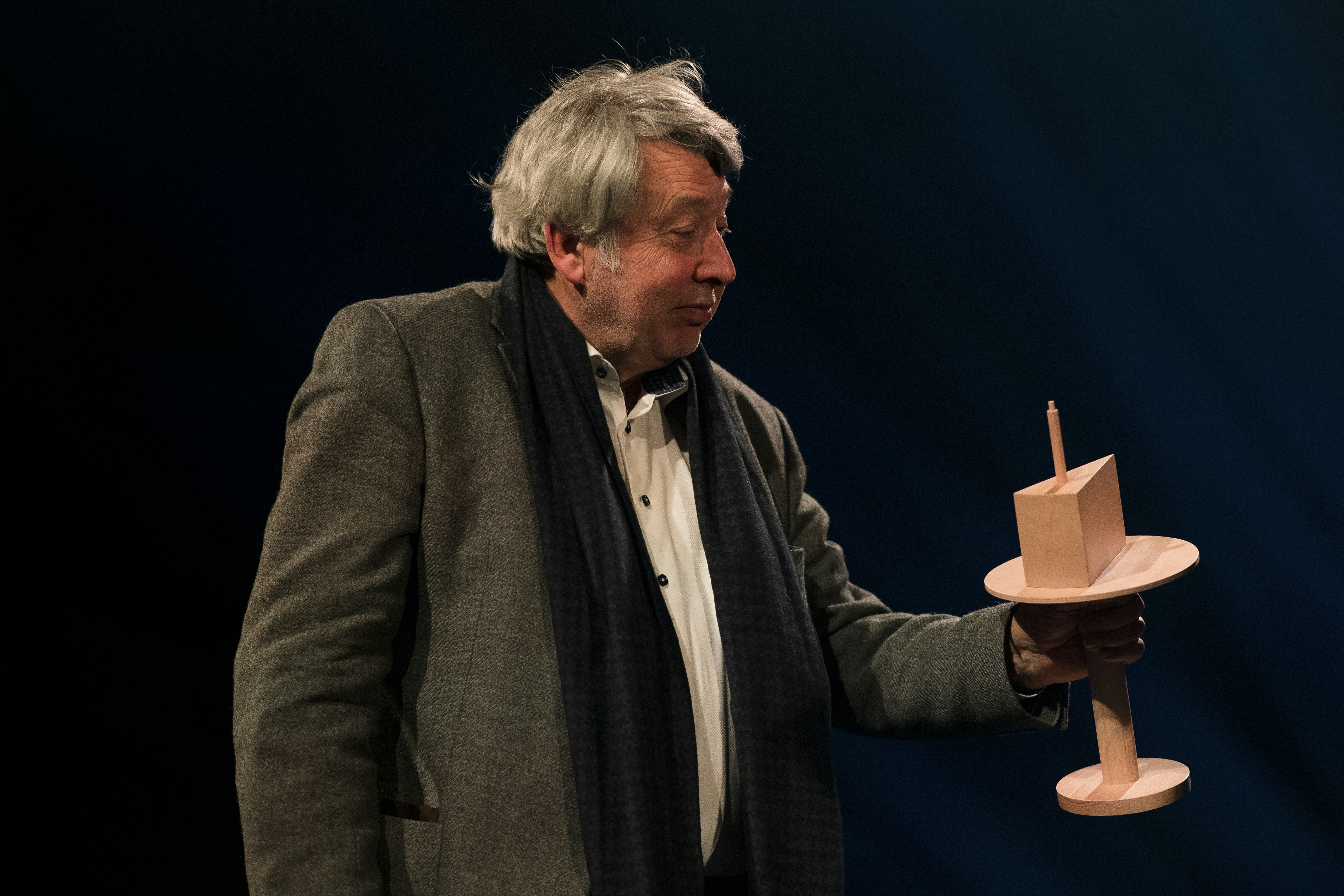 Marc Dubois ontvangt Vlaamse Cultuurprijs Beeld BELGA PHOTO JASPER JACOBS
