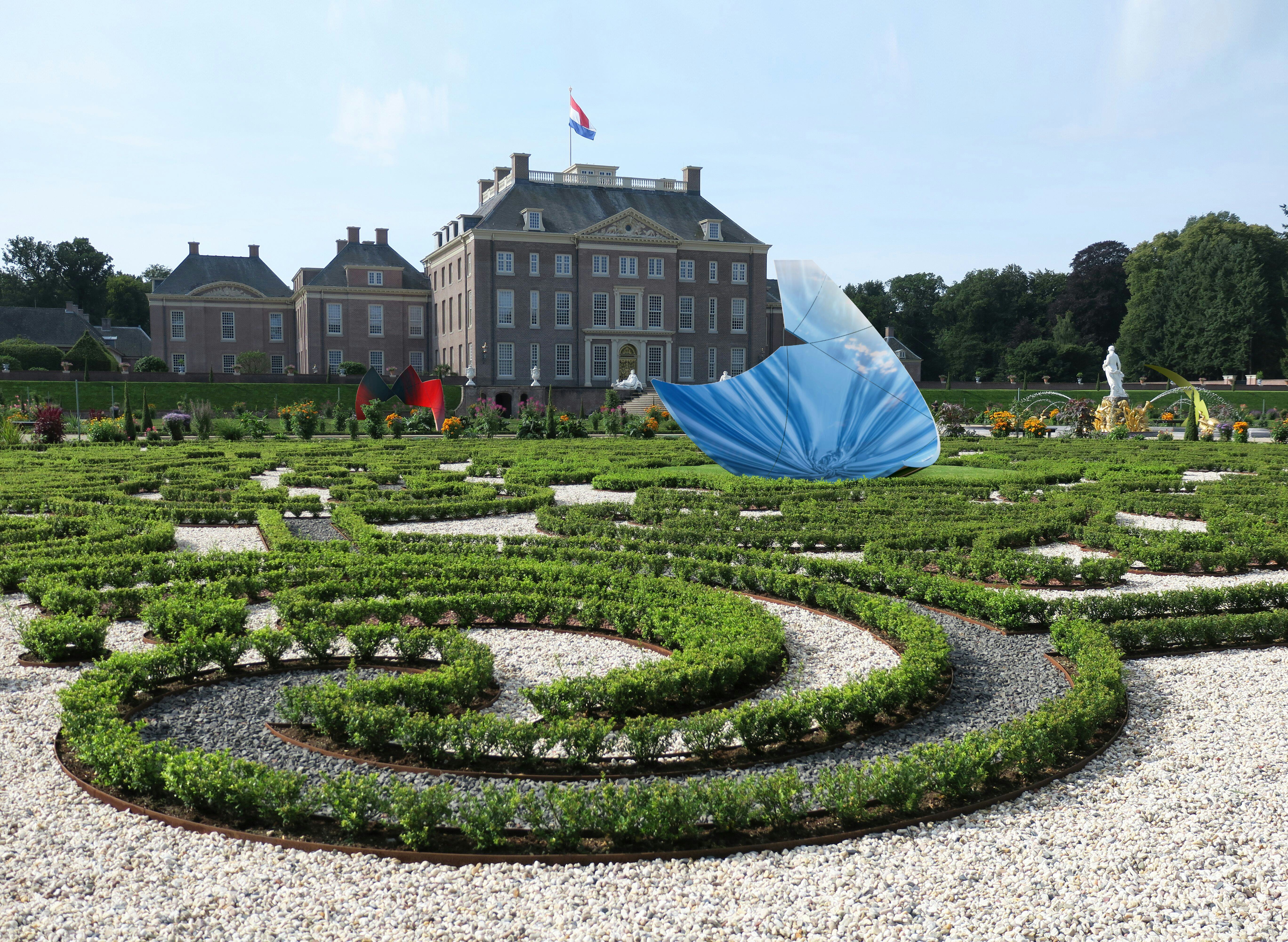 The Garden of Earthly door Libeskind bij Paleis Het Loo
