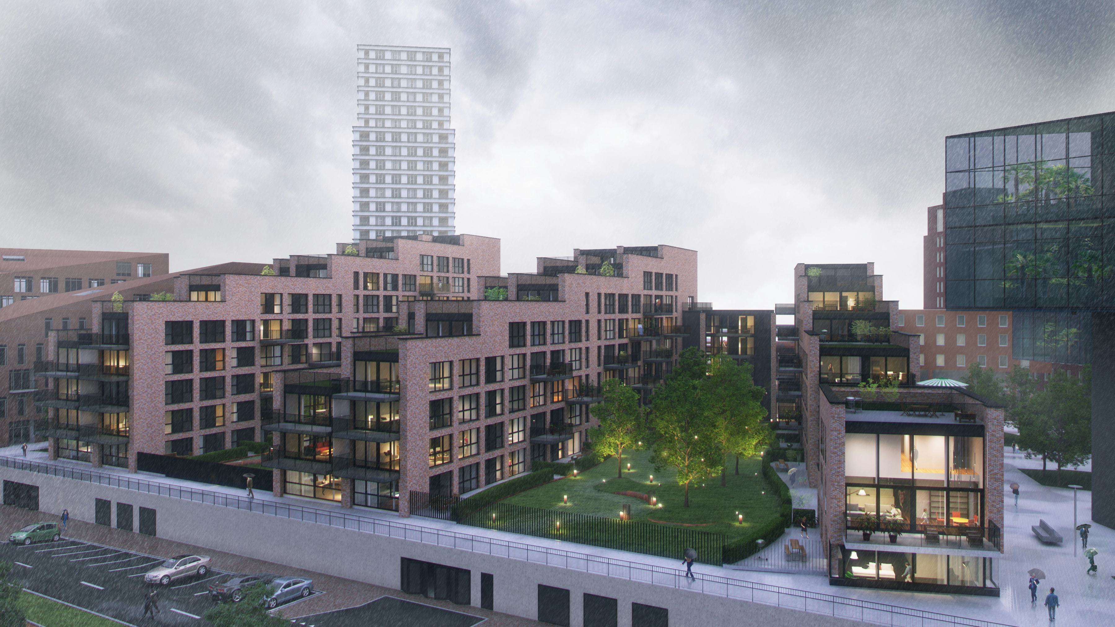 Bouw appartementencomplex Belvédère Den Bosch bereikt hoogste punt