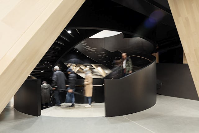 Middenverdieping. Central Library Oodi. Helsinki door ALA Architects. Beeld Tuomas Uusheimo