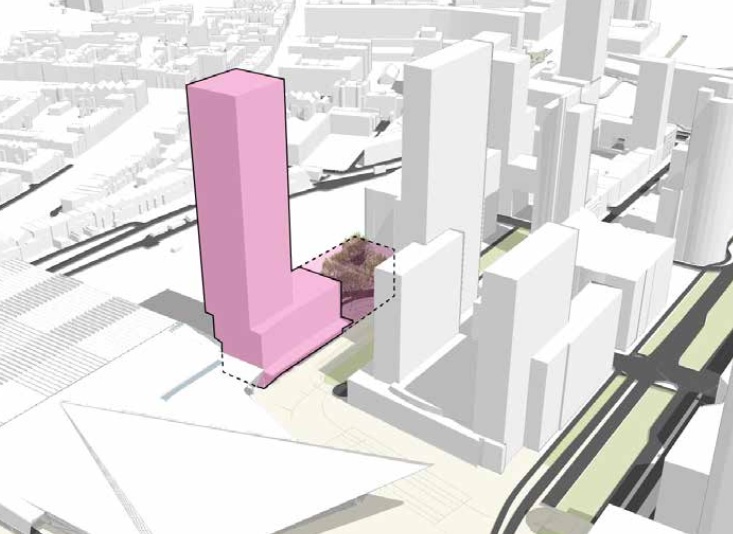 Uit het ontwikkeldocumentatie Delftseplein & Conradstraat Rotterdam 