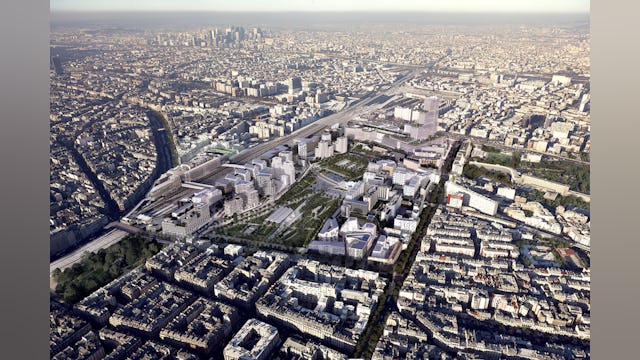 Green Office® ENJOY in Parijs door Baumschlager Eberle Architekten en SCAPE, beeld Vectuel-Studiosezz-PBA