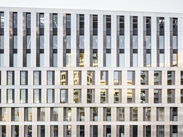 Green Office® ENJOY in Parijs door Baumschlager Eberle Architekten en SCAPE, beeld Luc Boegly