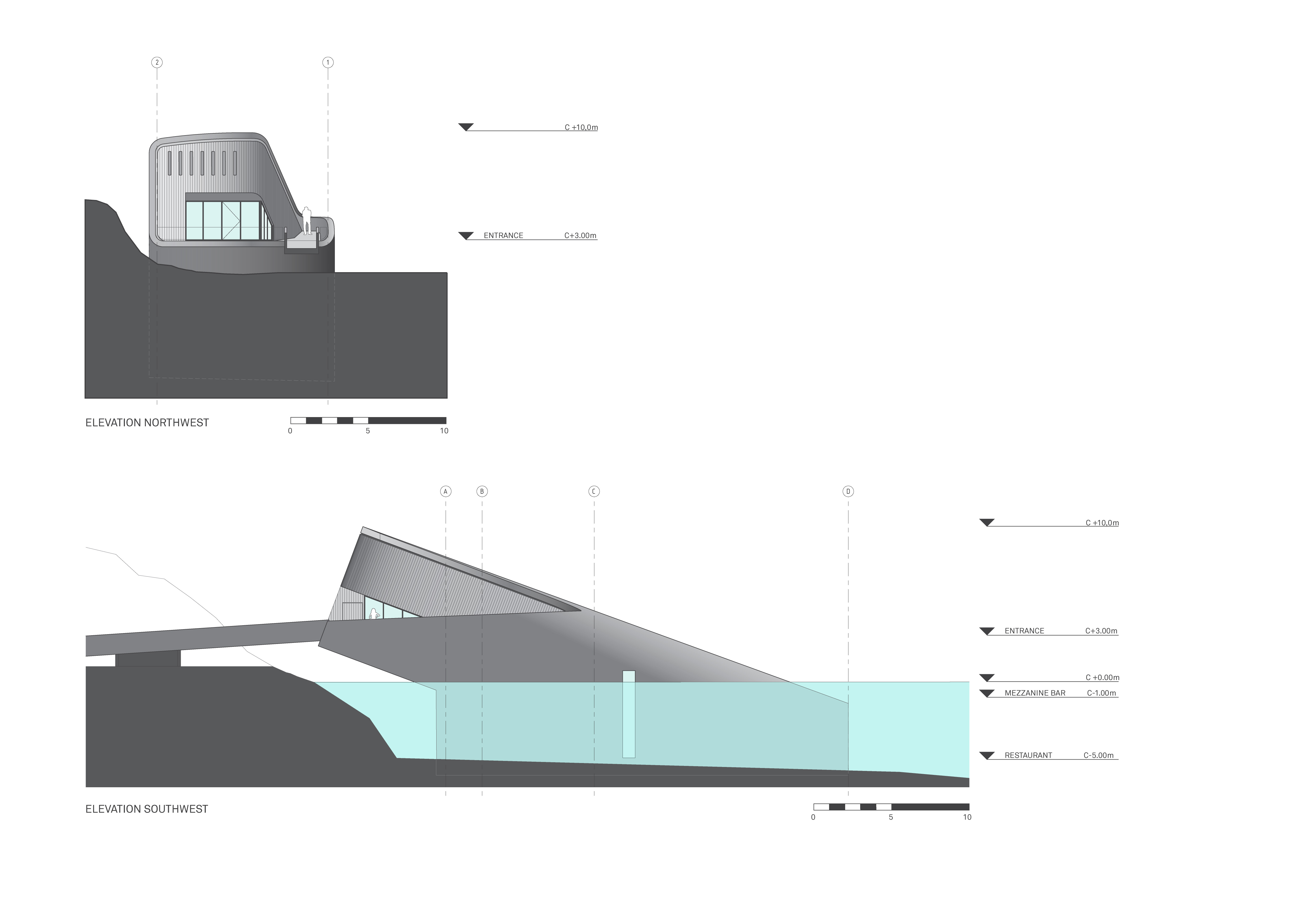 Restaurant 'Under' in Lindesnes Noorwegen door Snøhetta, beeld Snøhetta
