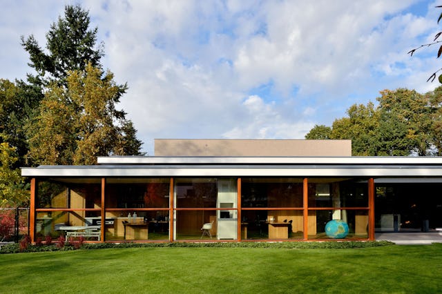 Familiehuis aan de Dommel in Son en Breugel door MAS architectuur en Lies Willers, beeld Mike Bink