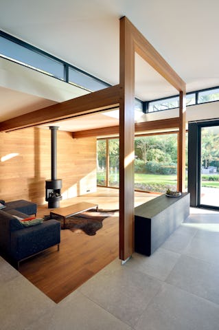 Familiehuis aan de Dommel in Son en Breugel door MAS architectuur en Lies Willers, beeld Mike Bink