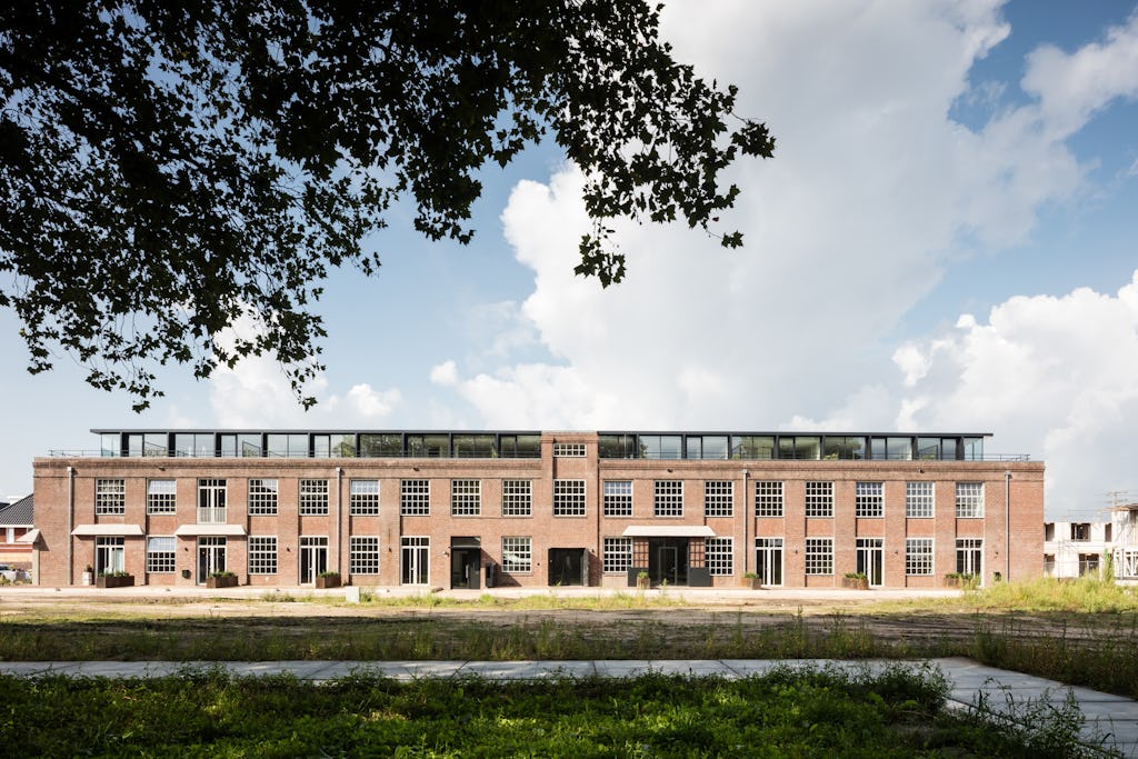 Herbestemming Lakfabriek Oisterwijk door Wenink Holtkamp