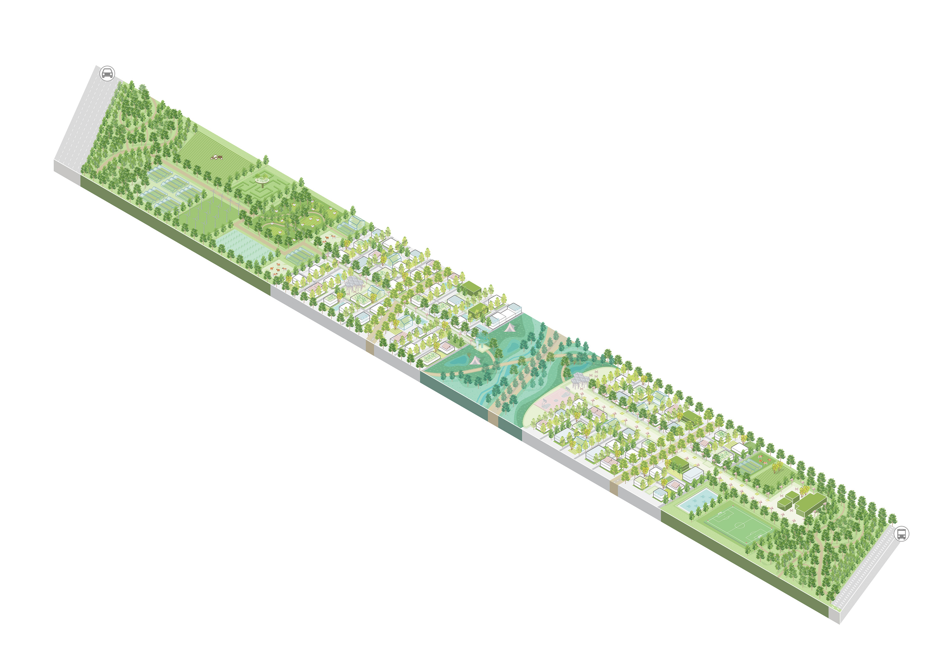 Brainport Smart District in Helmond door UNStudio en Felixx, beeld Felixx