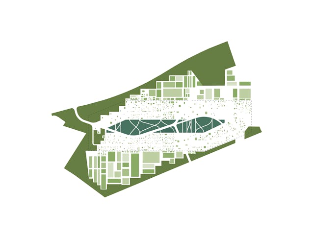 Brainport Smart District in Helmond door UNStudio en Felixx, beeld Felixx