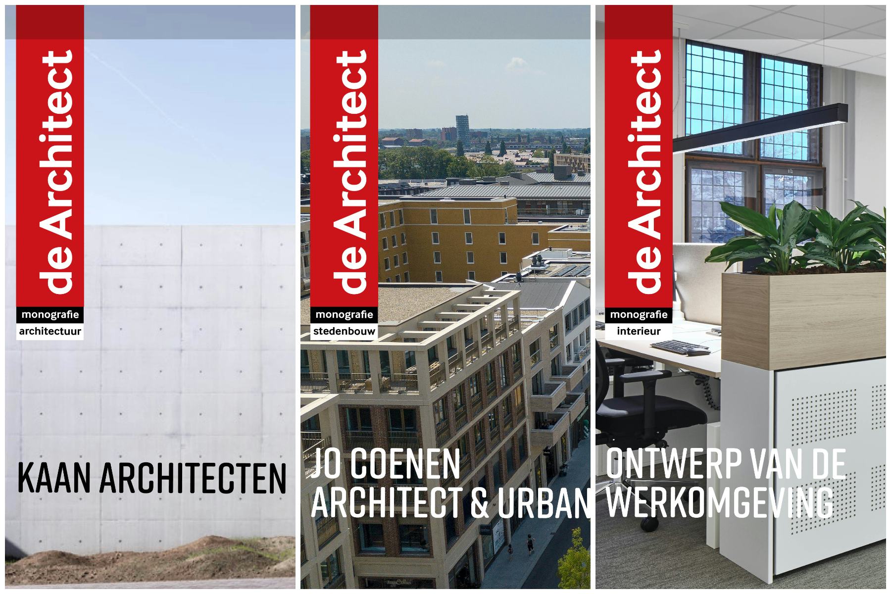 de Architect Monografieën Architectuur, Stedenbouw en Interieur
