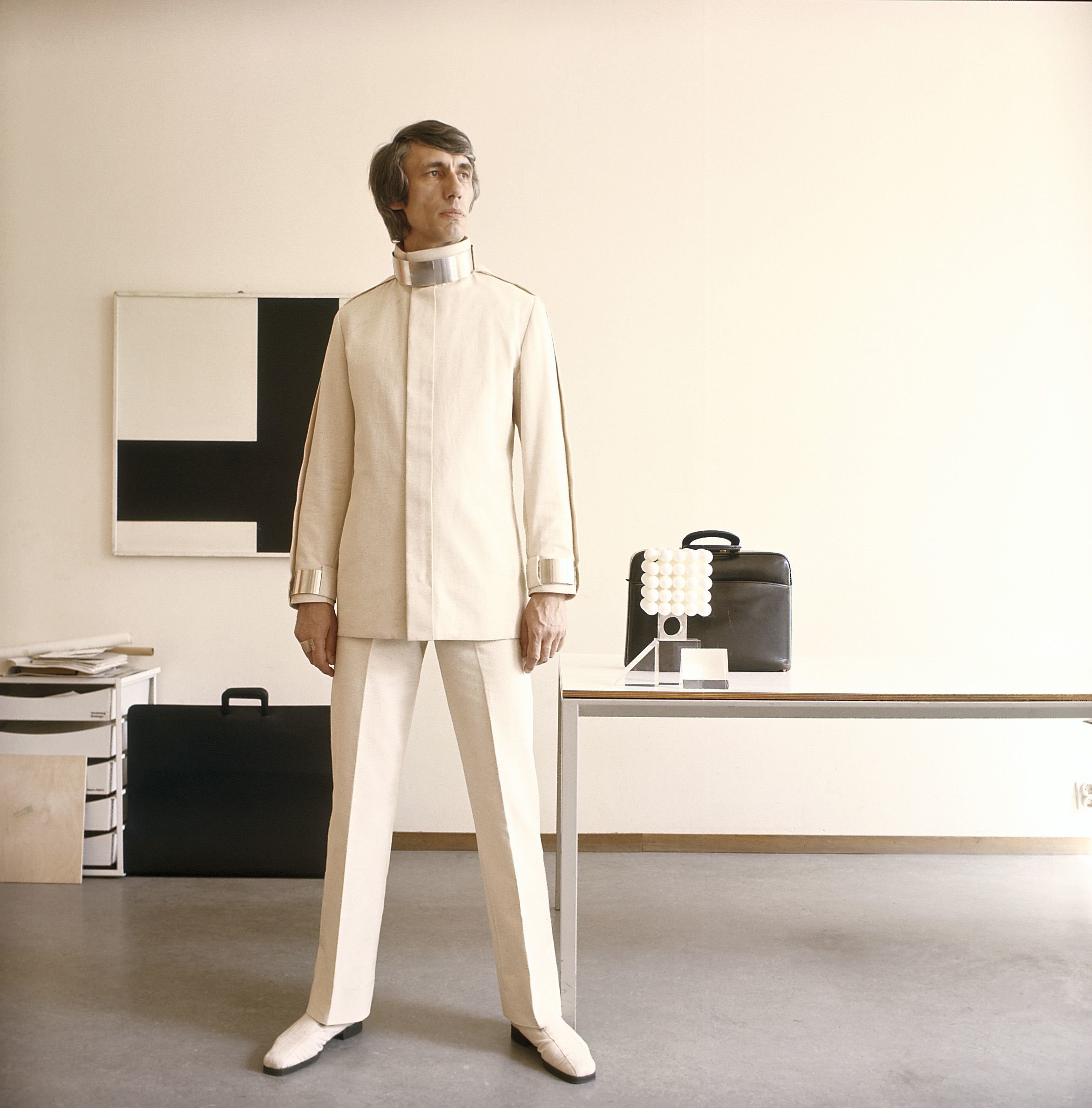 Ontwerper Wim Crouwel door Paul Huf