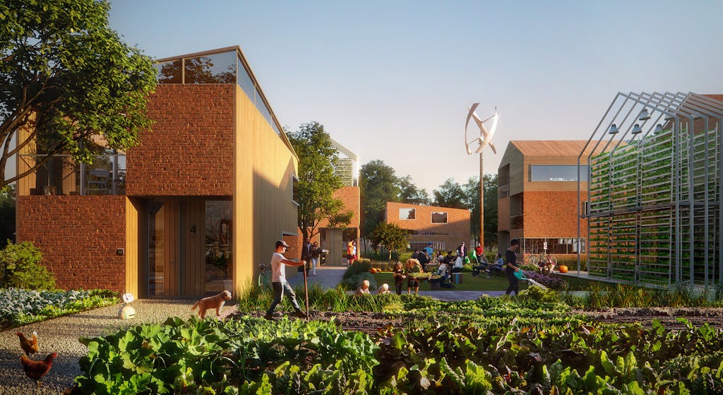 Brainport Smart District in Helmond door UNStudio en Felixx, beeld BSD Landscape Vision