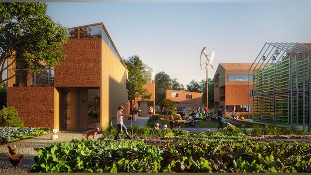 Brainport Smart District in Helmond door UNStudio en Felixx, beeld BSD Landscape Vision