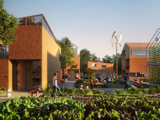 Brainport Smart District in Helmond door UNStudio en Felixx, beeld BSD Landscape Vision