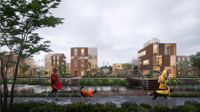 Brainport Smart District in Helmond door UNStudio en Felixx, beeld BSD Landscape Vision