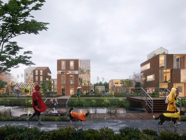 Brainport Smart District in Helmond door UNStudio en Felixx, beeld BSD Landscape Vision