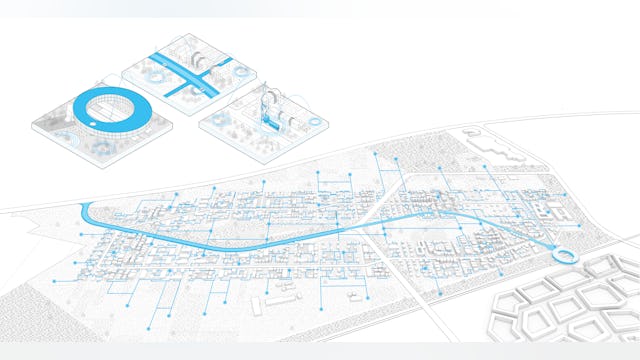 Brainport Smart District in Helmond door UNStudio en Felixx, beeld UNStudio en BSD Landscape Vision