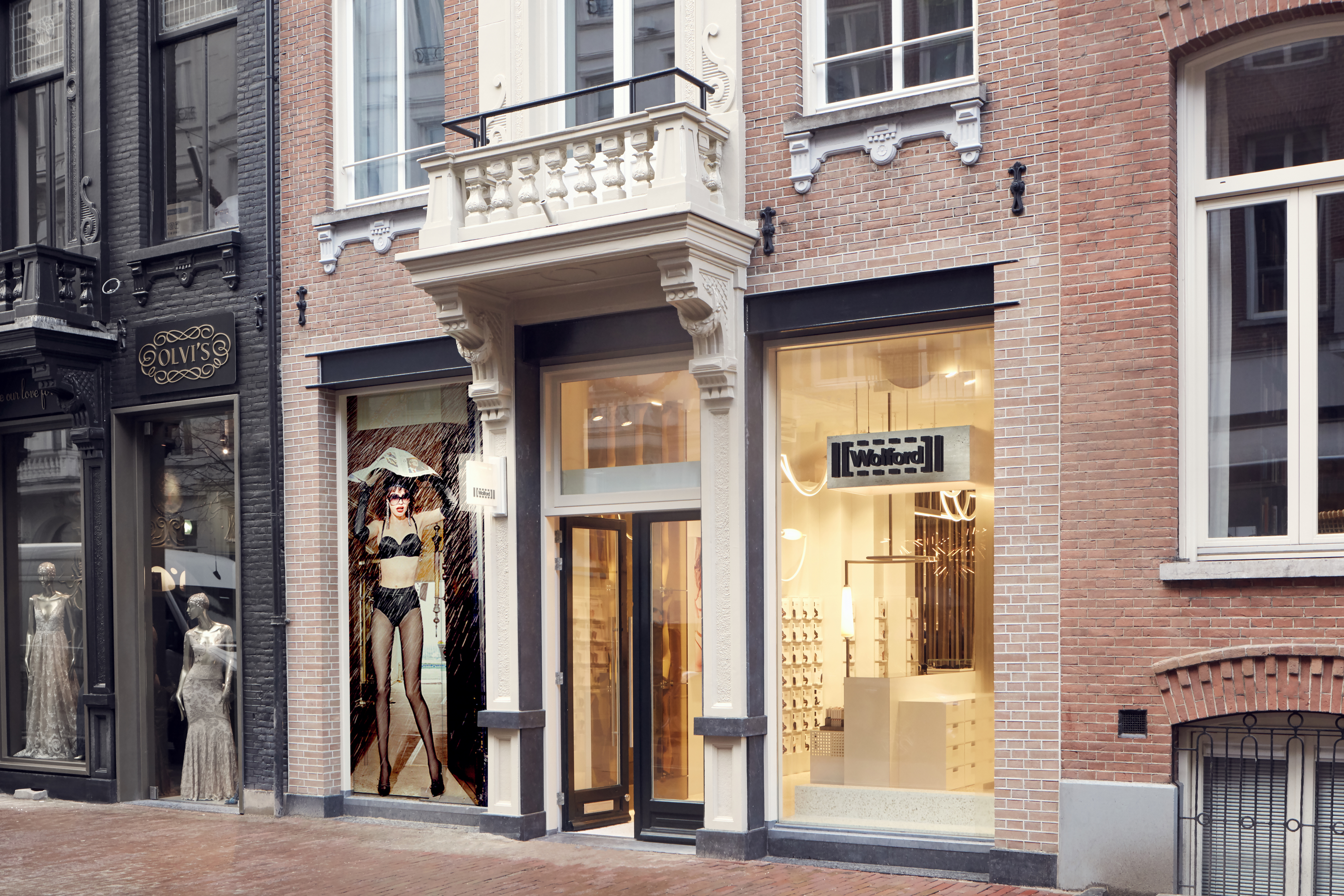 Wolford Amsterdam door, studio Modijefsky