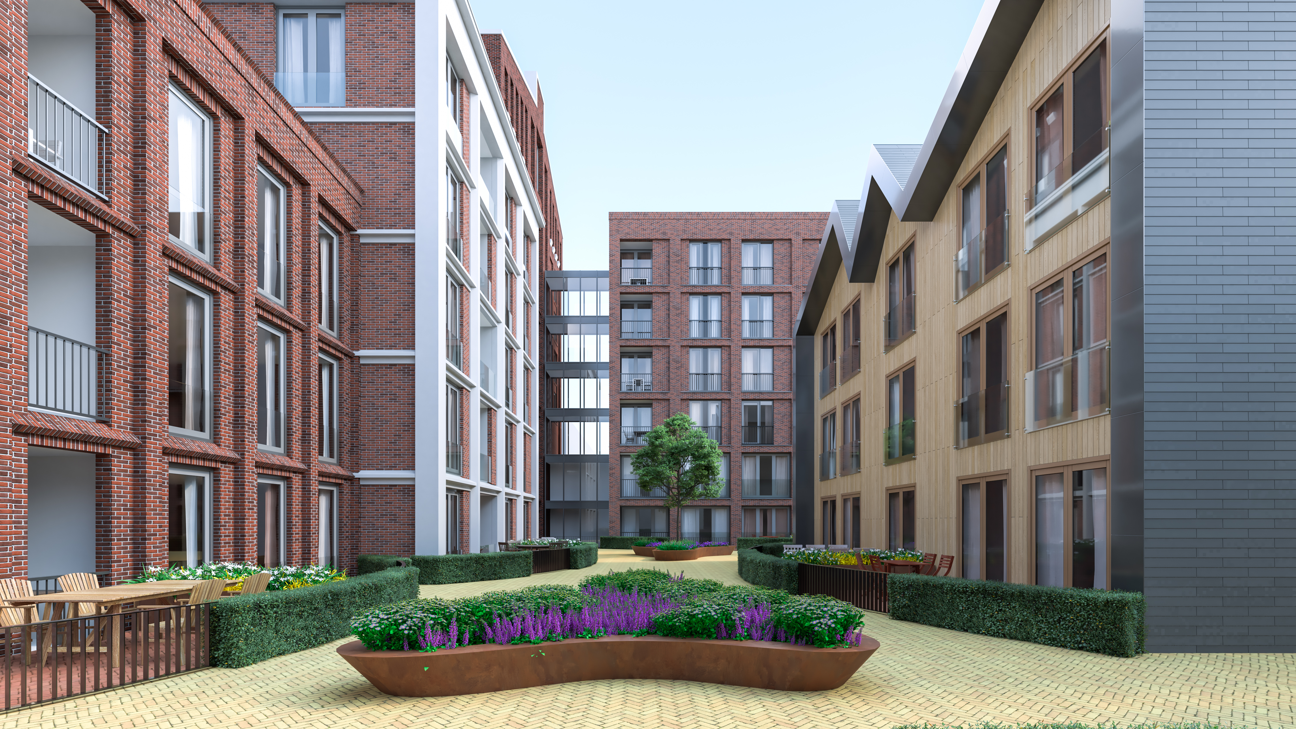 De Kroon - binnentuin