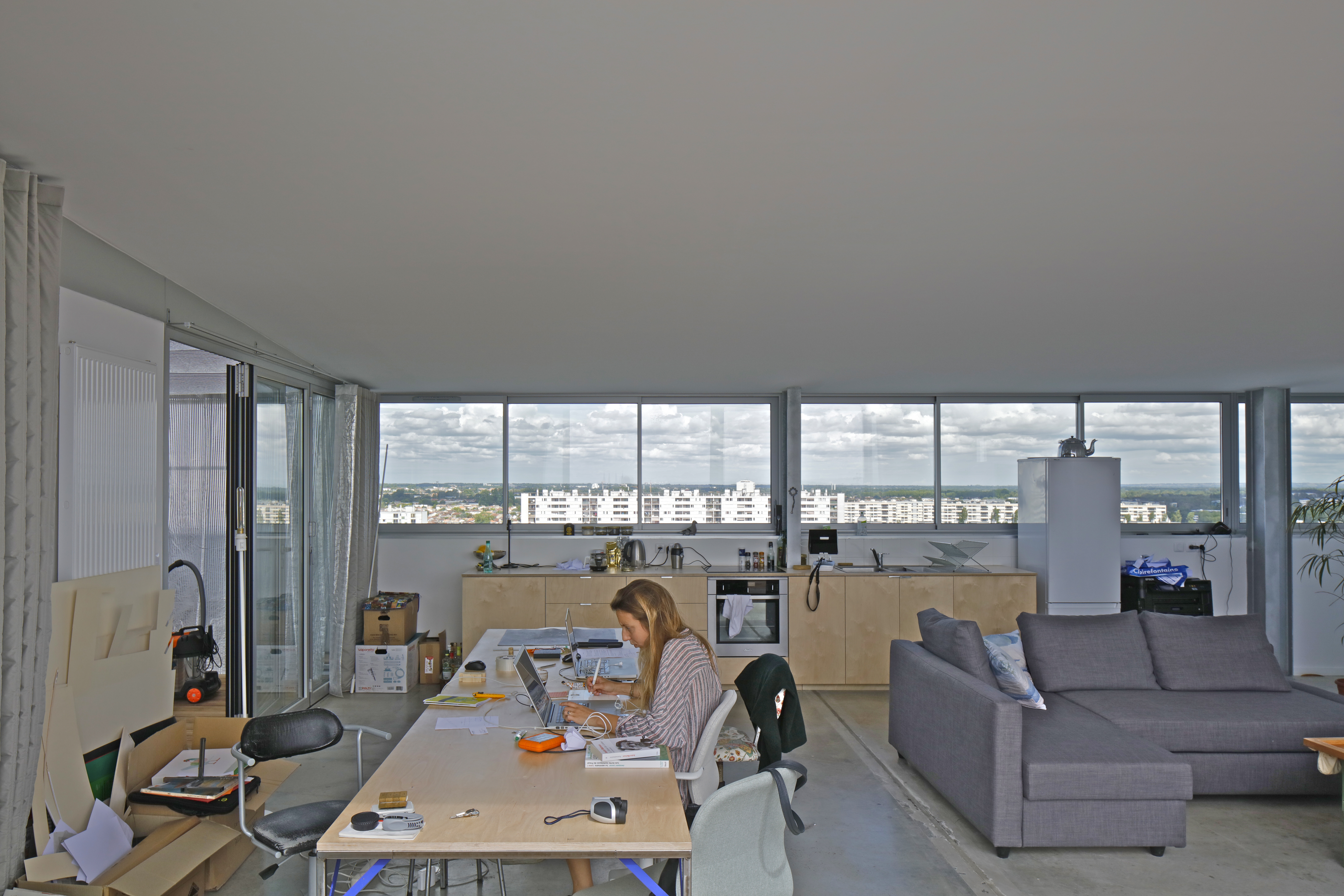 Transformatie van 530 woningen in Grand Parc Bordeaux door Lacaton & Vassal architectes, Frédéric Druot Architecture en Christophe Hutin Architecture, beeld Philippe Ruault