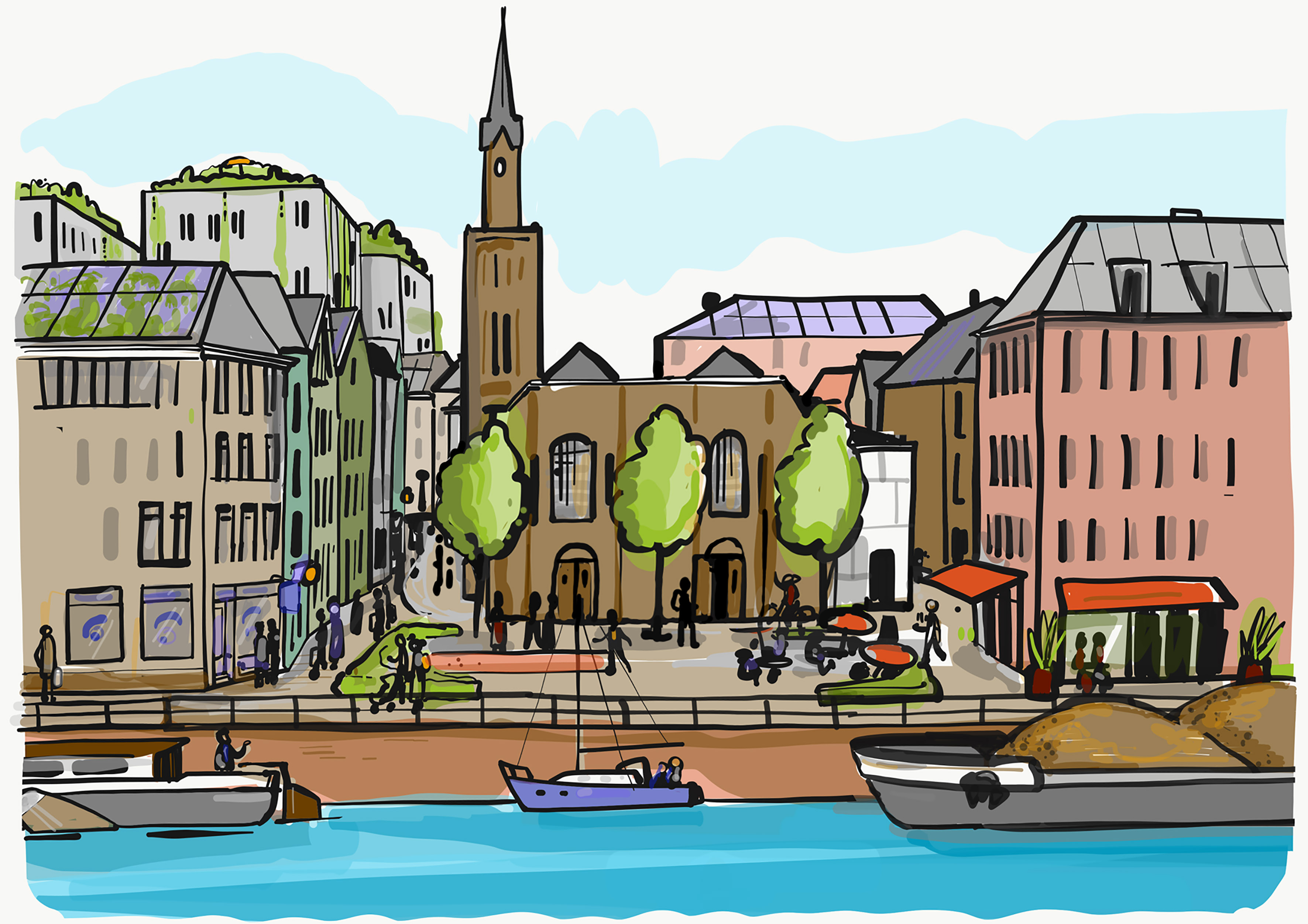 Klauwershoek. Maak.Zaanstad 2040. Beeld Olivier Rijcken