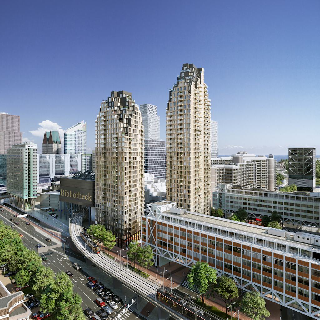 Grotiusplaats Den Haag MVRDV