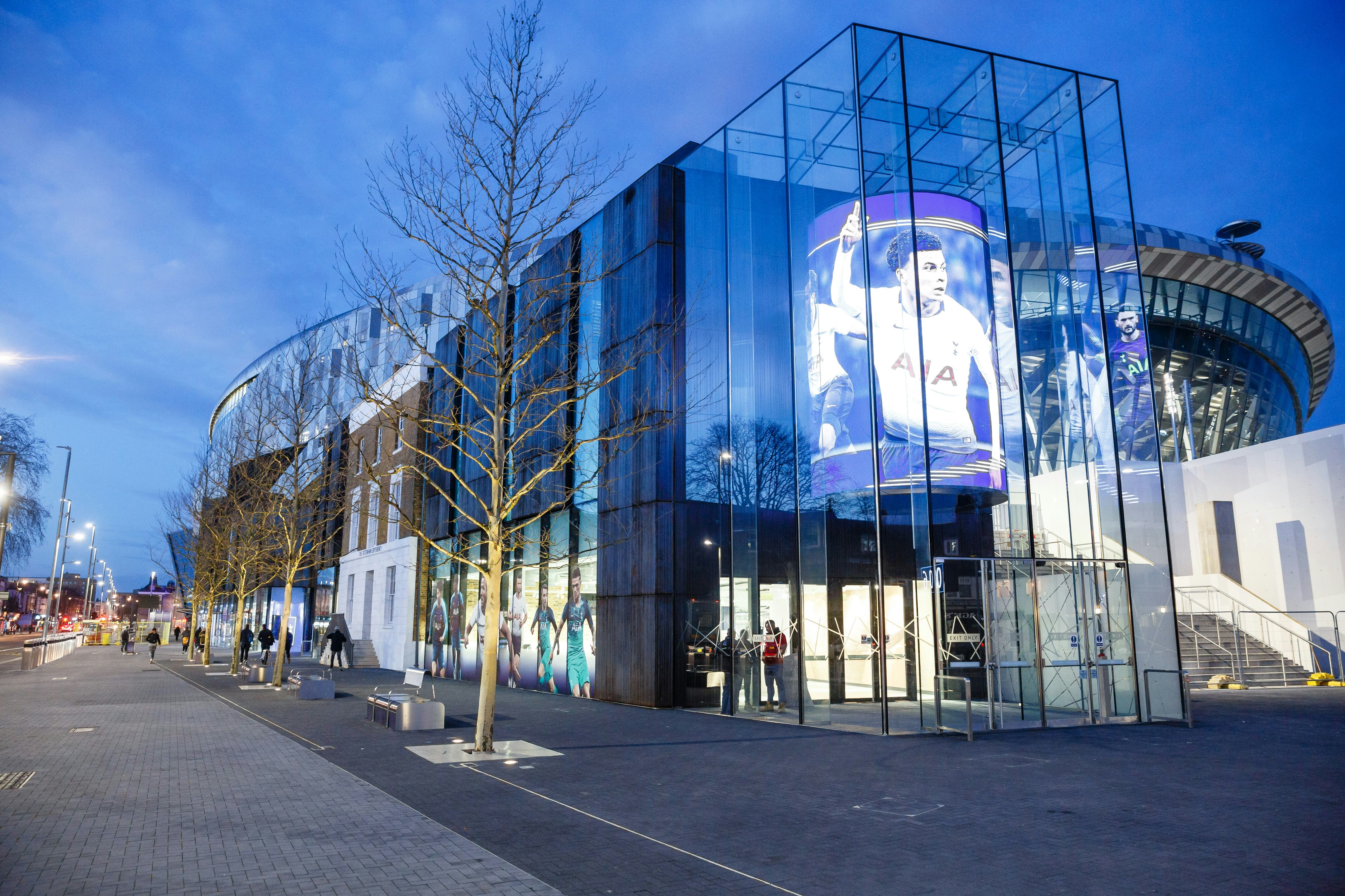 Het stadion van de Spurs is een van de genomineerden voor AJ100 Building of the Year-prize. Beeld ©THFC