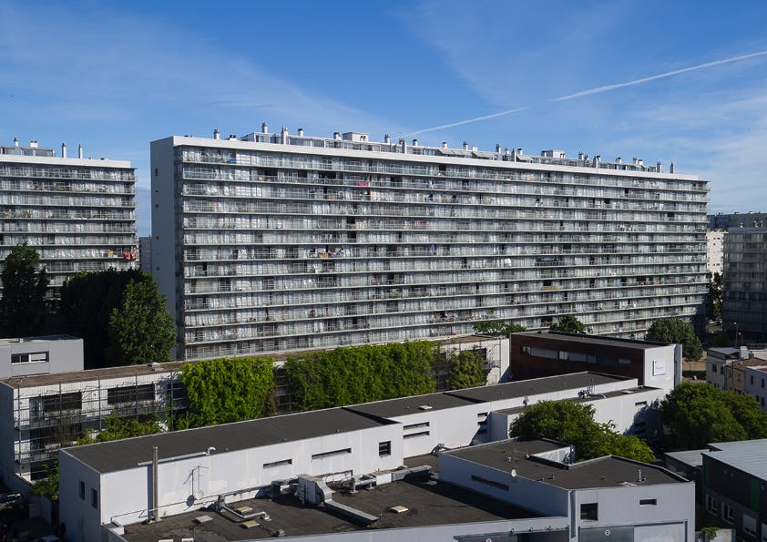 Transformatie van 530 woningen in Grand Parc Bordeaux door Lacaton & Vassal architectes, Frédéric Druot Architecture en Christophe Hutin Architecture wint EU Mies Award 2019, beeld Philippe Ruault