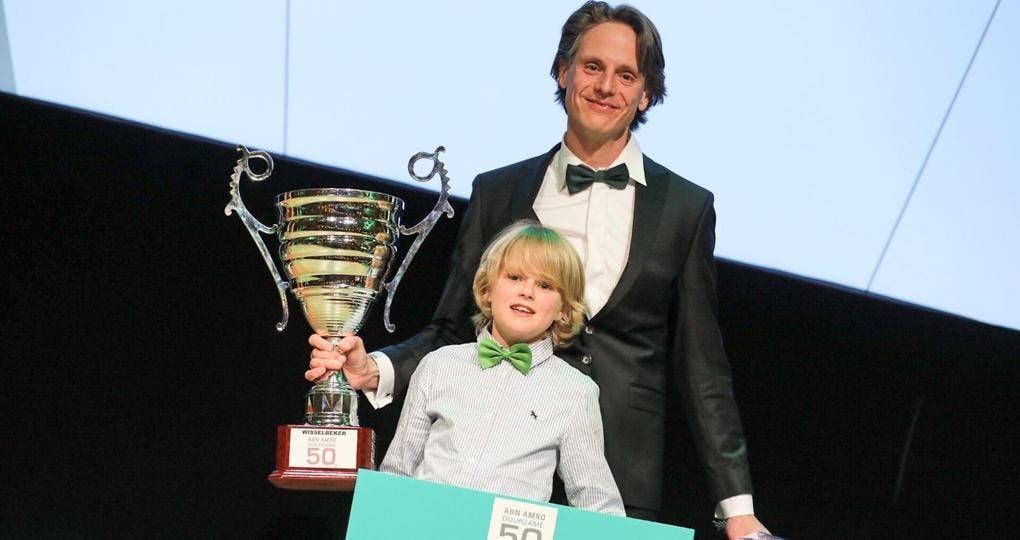 Onno Dwars ontving de Award uit handen van Thomas Rau, de winnaar van de vorige editie. De bekendmaking van het trio winnaars gebeurde door een vertegenwoordiging van de toekomstige generatie (op video) en de live aanwezigheid van een zoon van Dwars. 