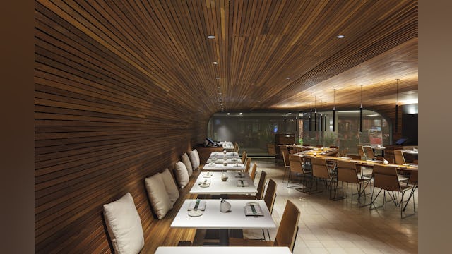 Gurumê Tijuca in Rio de Janeiro door Bernardes arquitetura. beeld Leonardo Finotti