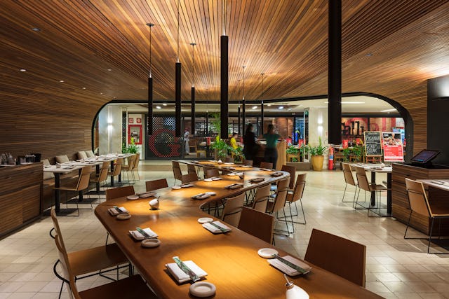 Gurumê Tijuca in Rio de Janeiro door Bernardes arquitetura. beeld Leonardo Finotti