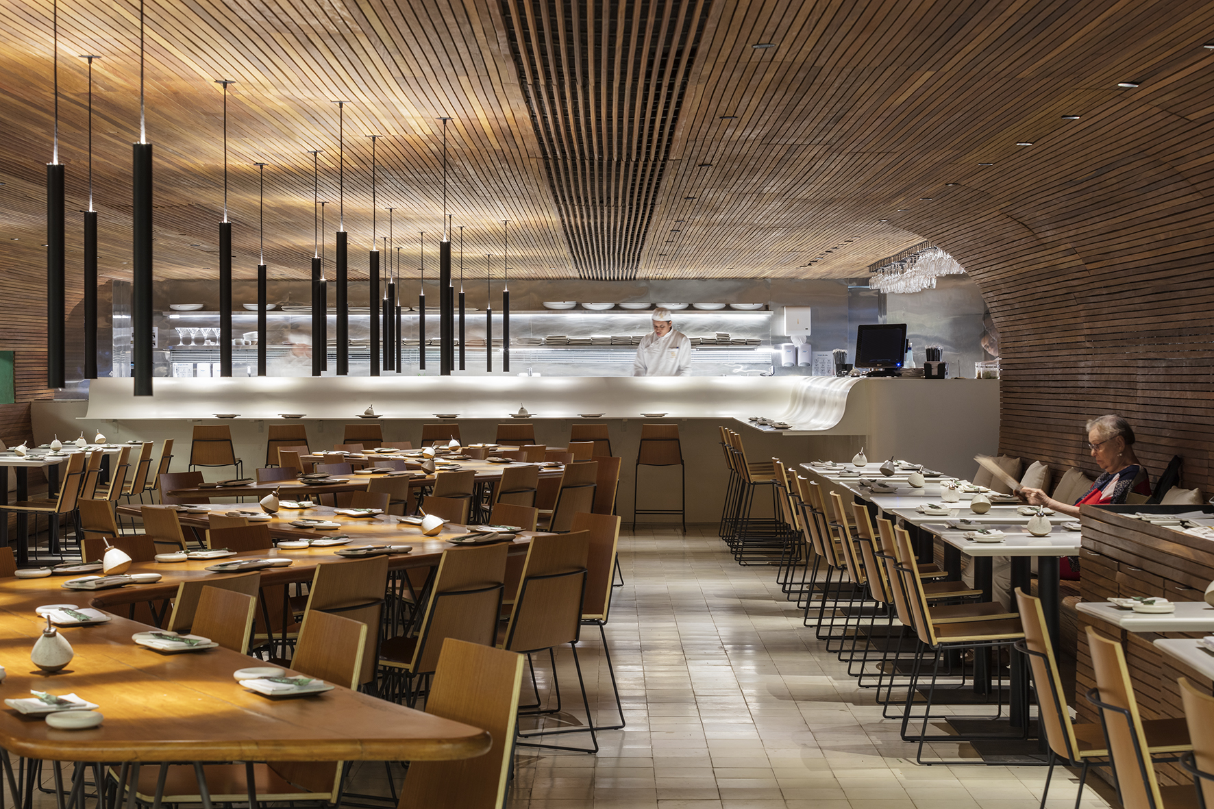 Gurumê Tijuca in Rio de Janeiro door Bernardes arquitetura. beeld Leonardo Finotti