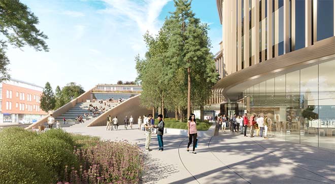 Impressie: Roeselare.be/Snøhetta