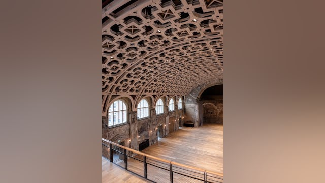 Battersea Arts Centre door Haworth Tompkins. beeld Fred Howarth