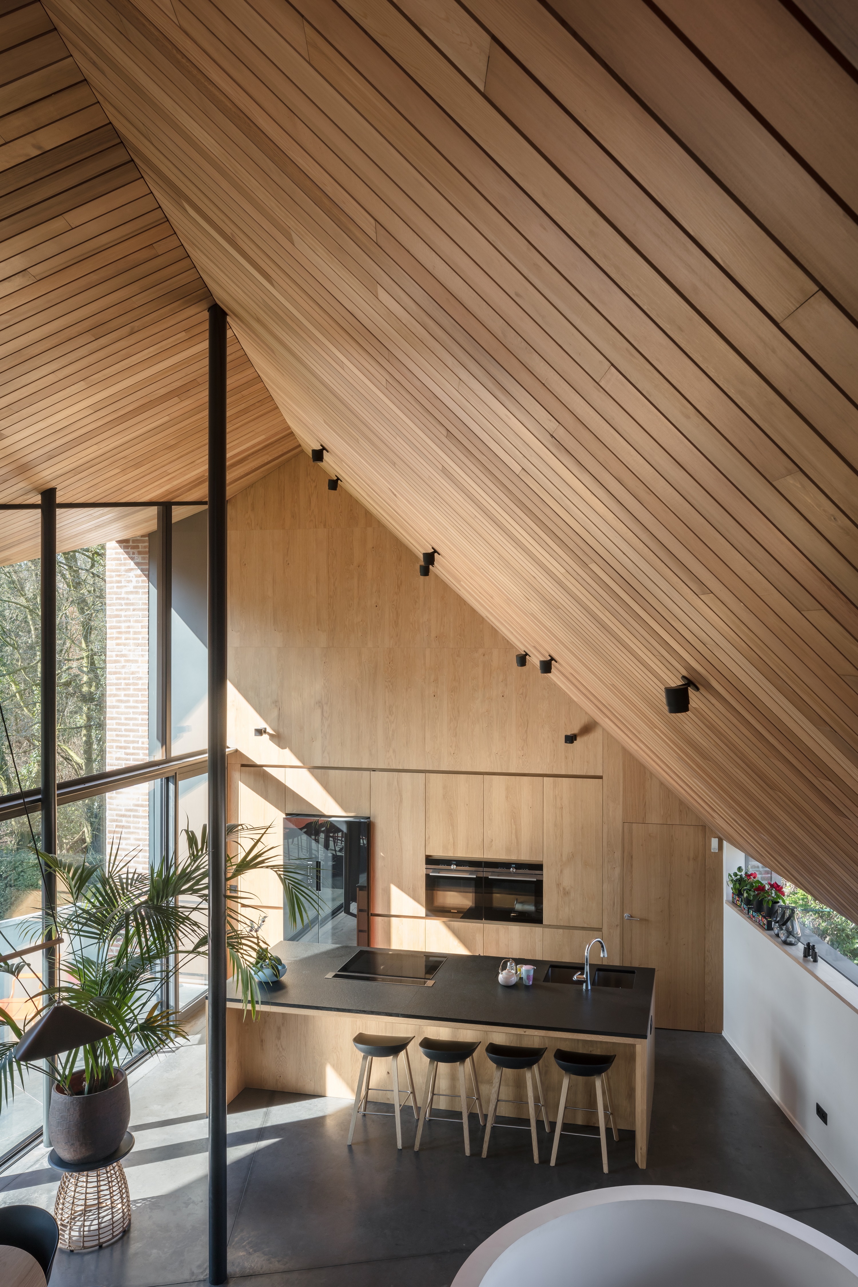 Woning in Schoten door Polygoon. beeld Stijn Bollaert